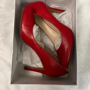 Women’s High Heel Pumps Red Size 9 1/2